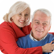 image of senior couple. 