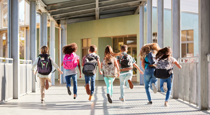 Kids going back to school